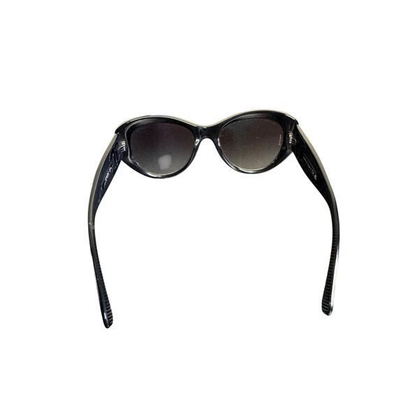 Chanel NIB CH5492 Acetate Butterfly Large CC Sunglasses in Black - Picture 7 of 11